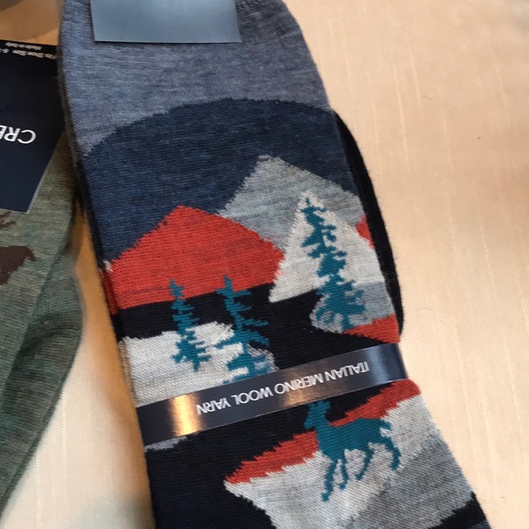 Cremieux Italian Wool Yarn Sock Set 3 pairs NWT - Picture 4 of 7